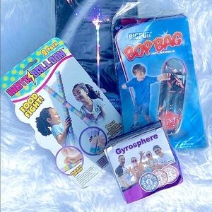 😍 Unique, Entertaining and Enjoyable Toys.
A bundle of 4 toys for hours of FUN!!